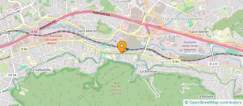 localisation de l'entreprise ATECH PROVENCE à MARSEILLE