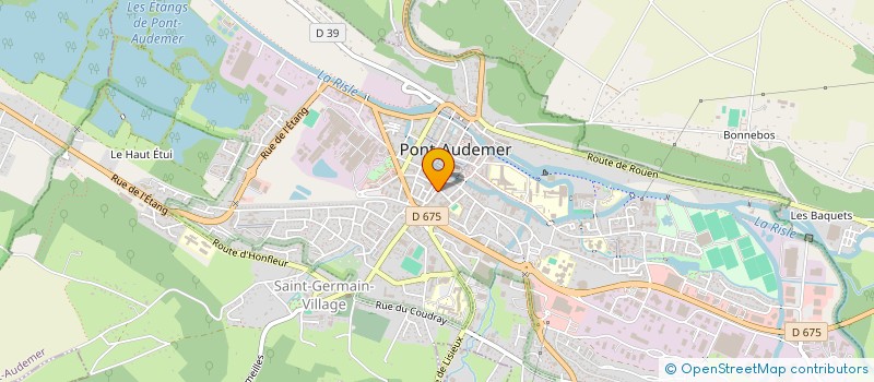 localisation de l'entreprise ATECHE à PONT-AUDEMER