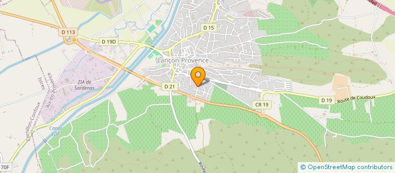 localisation de l'entreprise ATECHQUAL MAINTENANCE  LANCON-PROVENCE