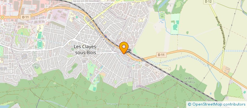 localisation de l'entreprise ATECOM à VILLEPREUX