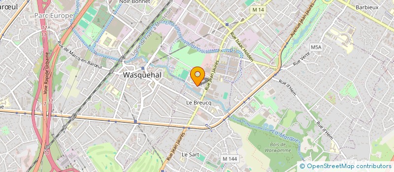 localisation de l'entreprise ATEJA à VILLENEUVE-D'ASCQ