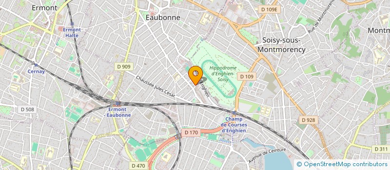 localisation de l'entreprise ATEK BAT à EAUBONNE