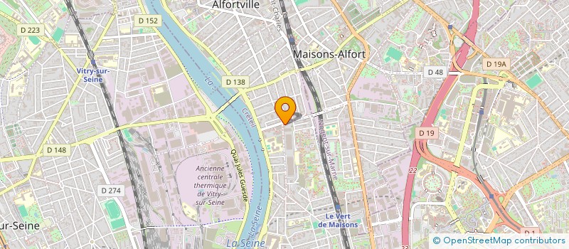 localisation de l'entreprise ATEK SECURITE PRIVEE à ALFORTVILLE