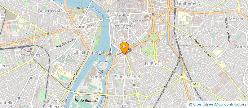 localisation de l'entreprise ATEL ETUDE ET INFOR SUR ENVIR à TOULOUSE
