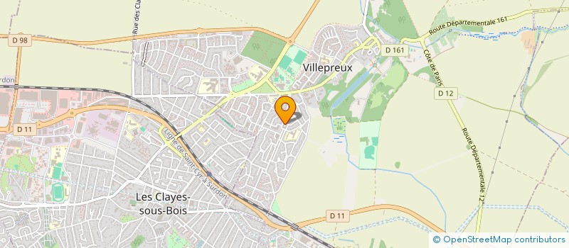 localisation de l'entreprise ATEL'PHOT 98  VILLEPREUX