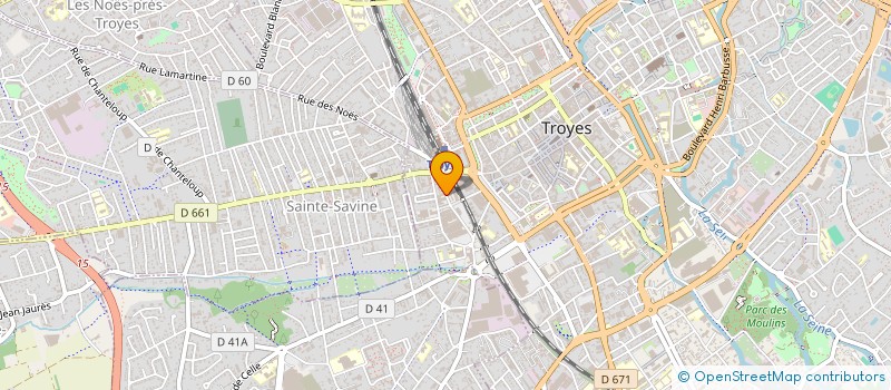localisation de l'entreprise ATEL PRODUCTION à TROYES