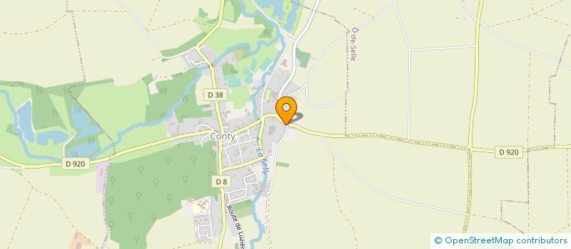 localisation de l'entreprise ATEL SARL à CONTY