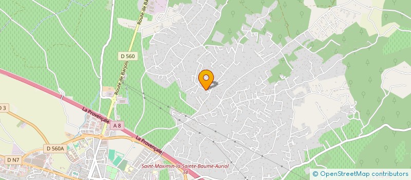 localisation de l'entreprise ATELIA MUSIC à SAINT-MAXIMIN-LA-SAINTE-BAUME