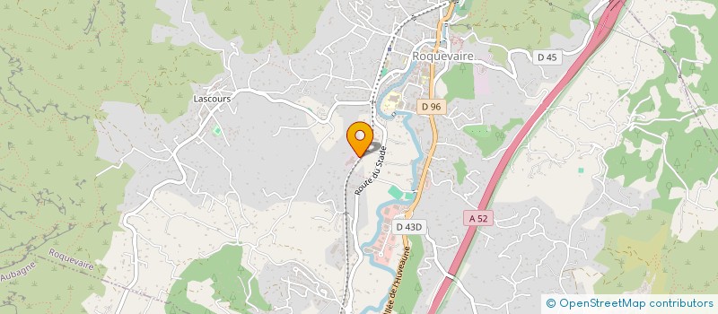 localisation de l'entreprise ATELIA TP  ROQUEVAIRE