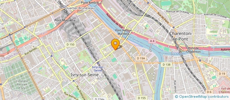 localisation de l'entreprise ATELIER 06 à IVRY-SUR-SEINE