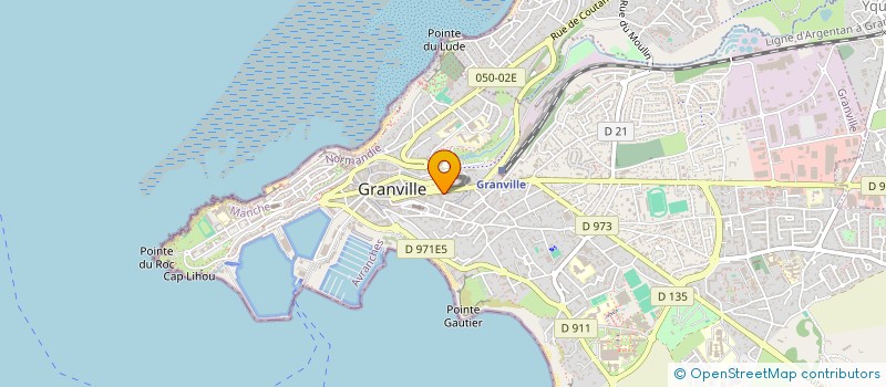 localisation de l'entreprise ATELIER 104 à GRANVILLE