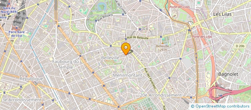 localisation de l'entreprise ATELIER 107  PARIS