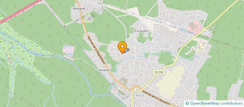 localisation de l'entreprise ATELIER 10NEUF  MIOS