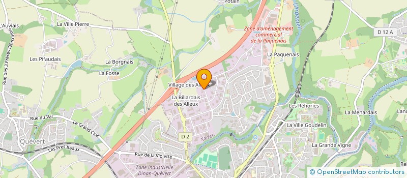 localisation de l'entreprise ATELIER 11  TADEN