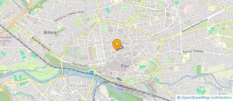 localisation de l'entreprise ATELIER 13 à PAU