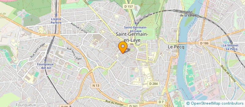 localisation de l'entreprise ATELIER 14 à SAINT-GERMAIN-EN-LAYE