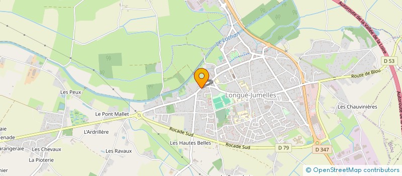 localisation de l'entreprise ATELIER 14  LONGUE-JUMELLES