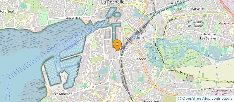 localisation de l'entreprise ATELIER 17 à LA ROCHELLE