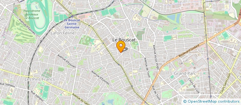 localisation de l'entreprise ATELIER 17 à LE BOUSCAT