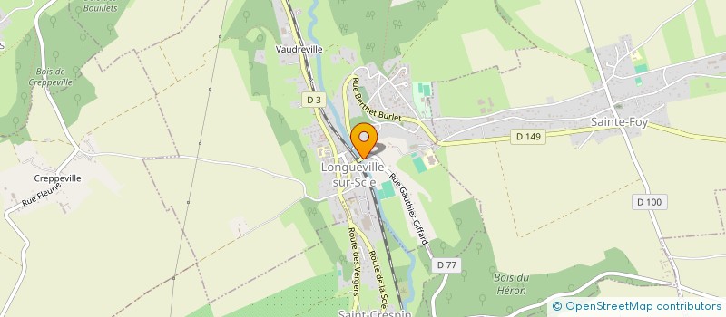 localisation de l'entreprise ATELIER 1867  LONGUEVILLE-SUR-SCIE