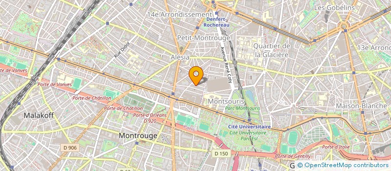 localisation de l'entreprise ATELIER 19/21  COURBEVOIE