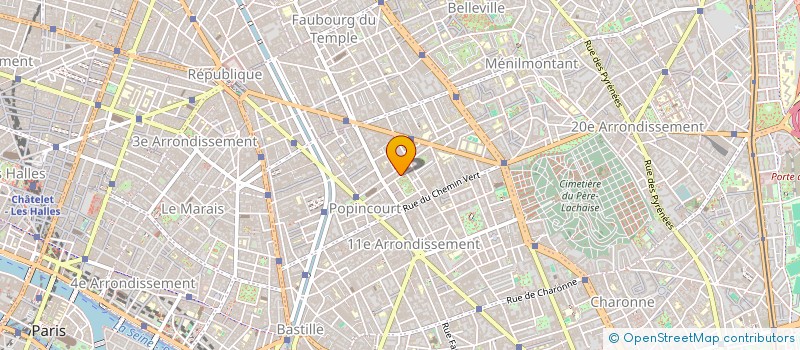 localisation de l'entreprise ATELIER 2 B à PARIS