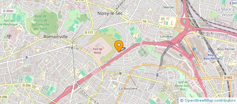 localisation de l'entreprise ATELIER 20 à NOISY-LE-SEC