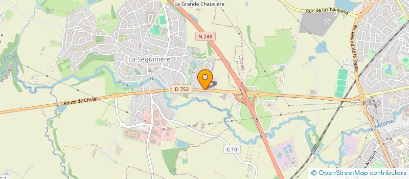 localisation de l'entreprise ATELIER 204 à CHOLET