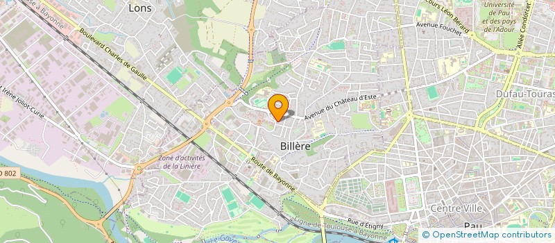 localisation de l'entreprise ATELIER 23 à BILLERE