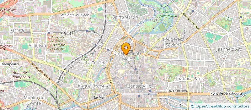 localisation de l'entreprise ATELIER 23L  RENNES