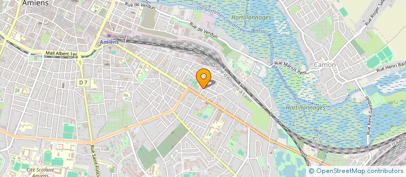 localisation de l'entreprise ATELIER 243 à AMIENS