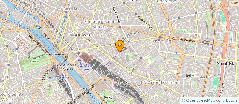 localisation de l'entreprise ATELIER 24BIS  PARIS