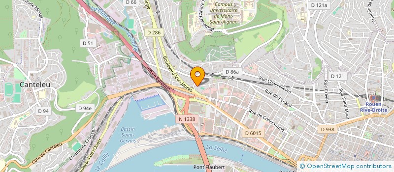 localisation de l'entreprise ATELIER 251  ROUEN