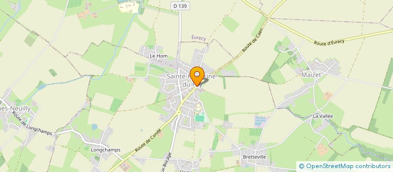 localisation de l'entreprise ATELIER 26  SAINTE-HONORINE-DU-FAY