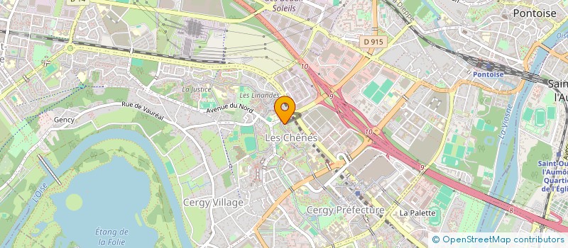 localisation de l'entreprise ATELIER 269 BARBERSHOP à CERGY