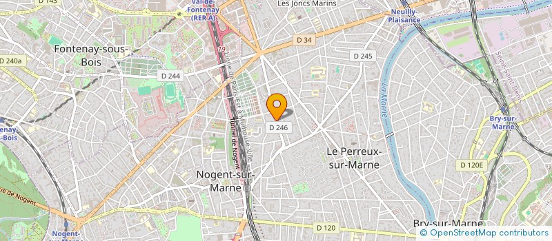 localisation de l'entreprise ATELIER 29 à LE PERREUX-SUR-MARNE
