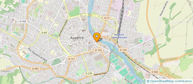 localisation de l'entreprise ATELIER 2B à AUXERRE
