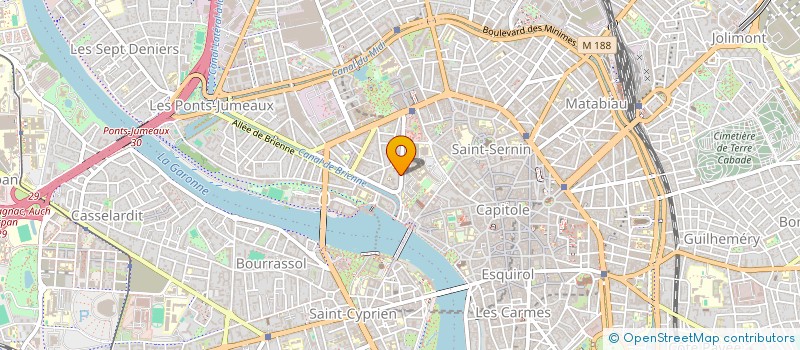 localisation de l'entreprise ATELIER 2B à TOULOUSE