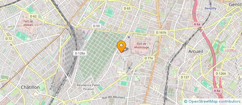 localisation de l'entreprise ATELIER 2C à BAGNEUX