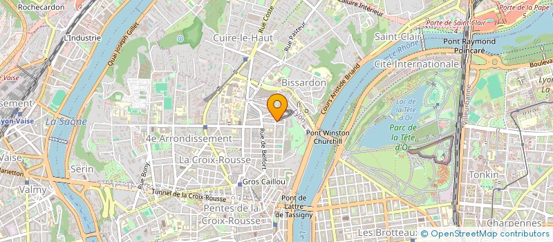 localisation de l'entreprise ATELIER 2M à LYON