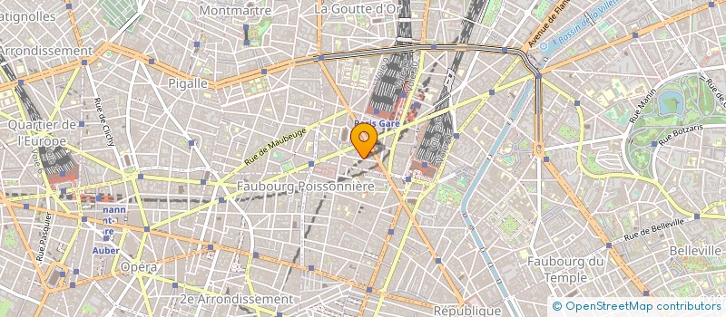localisation de l'entreprise ATELIER 3 D COULEUR à PARIS
