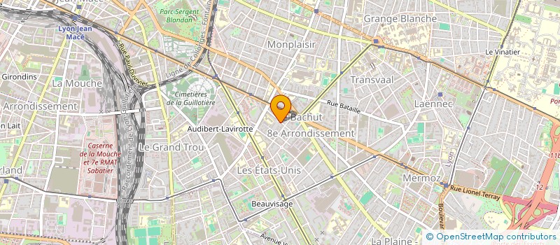 localisation de l'entreprise ATELIER 349  LYON