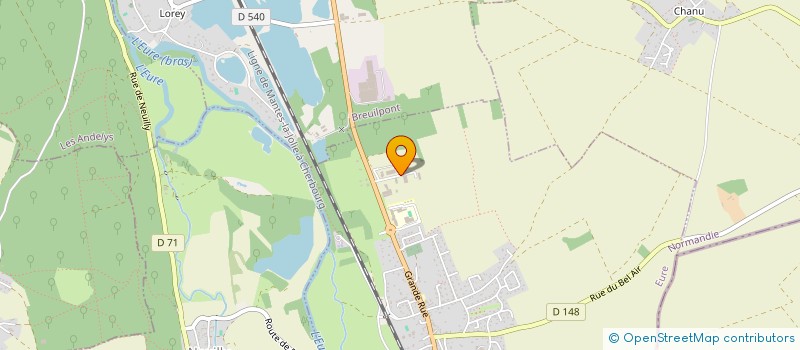 localisation de l'entreprise ATELIER 3D CONSULTING  BUEIL