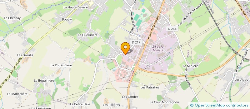 localisation de l'entreprise ATELIER 49 à FLERS