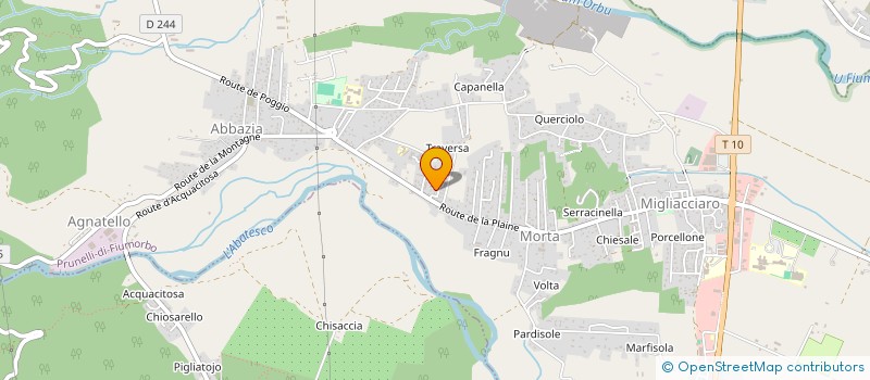localisation de l'entreprise ATELIER 6 à PRUNELLI-DI-FIUMORBO