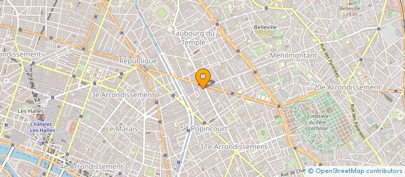 localisation de l'entreprise ATELIER 64  PARIS