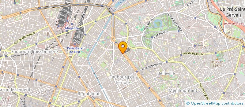 localisation de l'entreprise ATELIER 7  PARIS