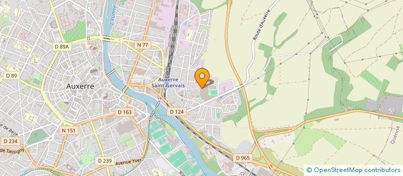 localisation de l'entreprise ATELIER 7 HEURES 15 à AUXERRE