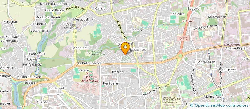 localisation de l'entreprise ATELIER 7 JUILLET à BREST