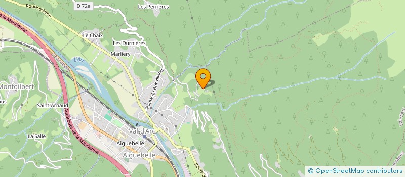 localisation de l'entreprise ATELIER 738  MONTGILBERT